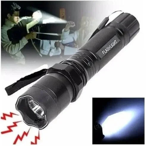 Linterna Táctica Militar con Taser de Alta Potencia® | Últimas Unidades a la Venta