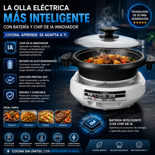 Olla Eléctrica Inteligente con IA